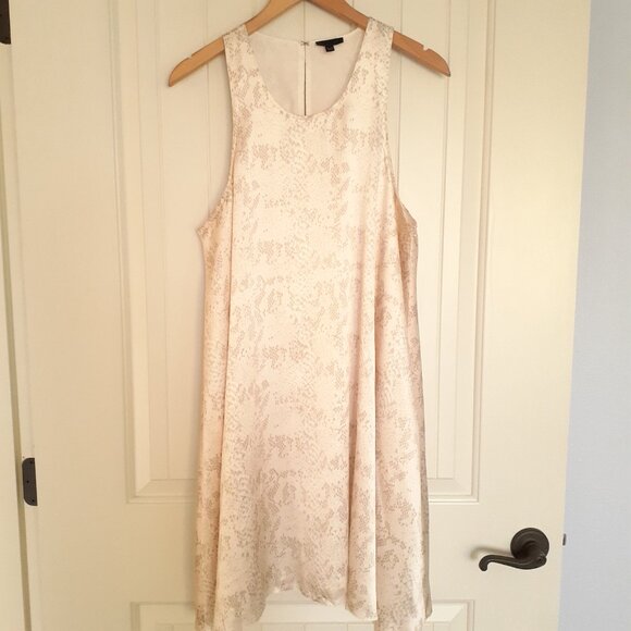 ATM Anthony Thomas Melillo Dresses & Skirts - ATM Anthony Thomas Melillo Silk Satin Snake Print Mini Tank Dress Pink Size XL